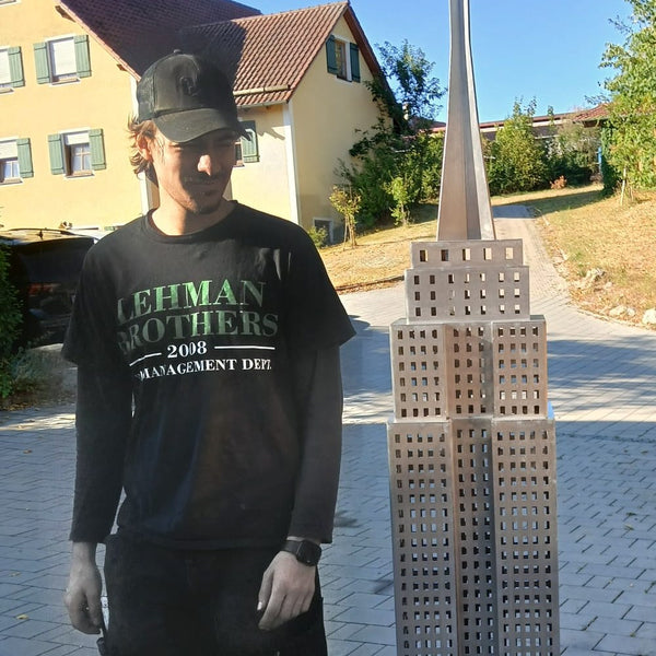Jonas Nißl, Metallbauer bei Rostikal